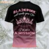 Blackpink Kpop Music Band 3D T-shirt-b iZKmkBO