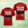 Bon Jovi Forever Tour 2026 3D T-shirt HxDNzTW