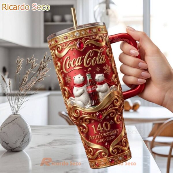 Coca-Cola 140th Anniversary 1886-2026 Commemorative Tumbler