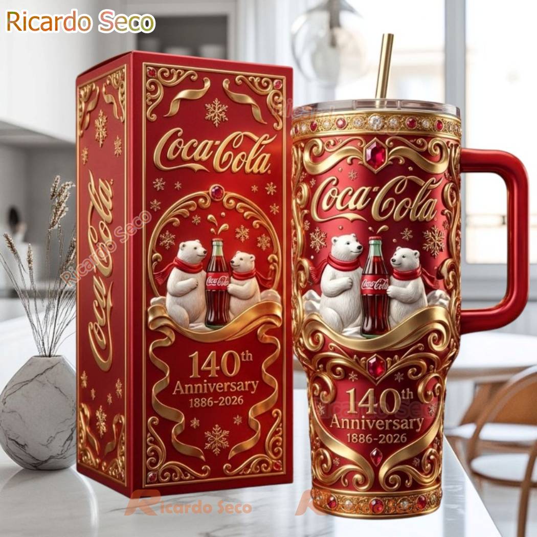 Coca-Cola 140th Anniversary 1886-2026 Commemorative Tumbler ZMCjIfh