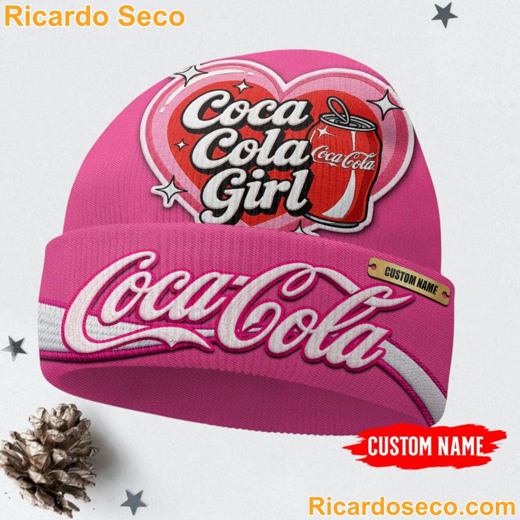 Coca Cola Enjoy Premium Beanie Hat-a 82V0UxN
