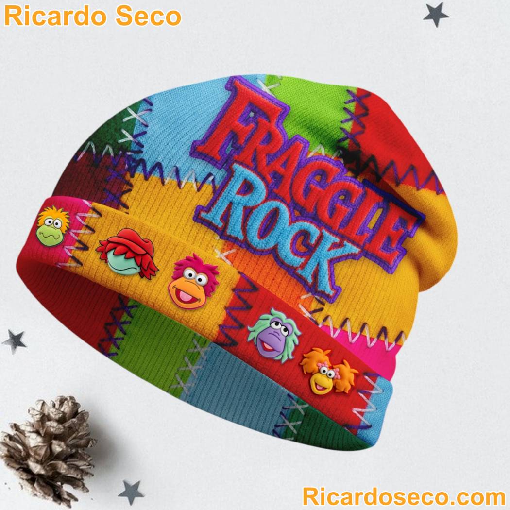 Fraggle Rock Jim Henson Premium Beanie Hat xS4K2Ri