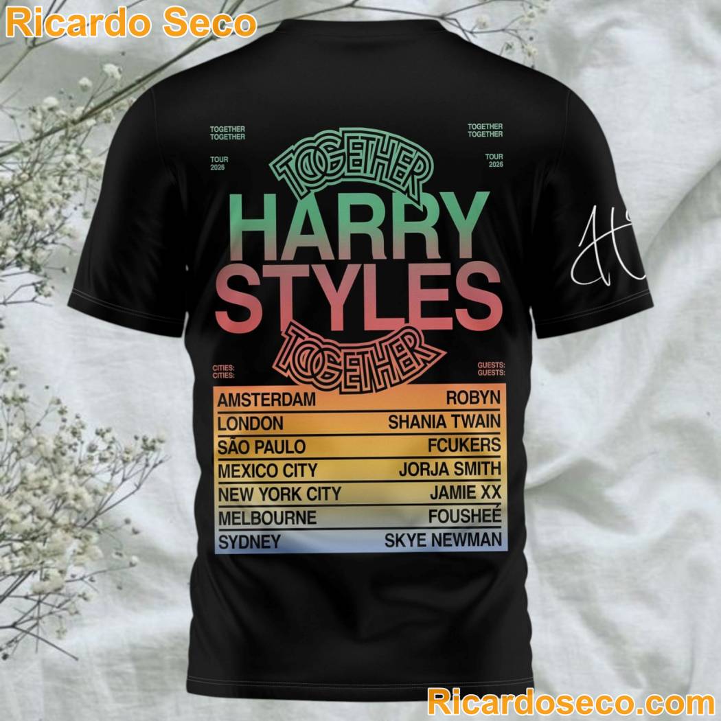 Harry Styles Together Together Tour 2026 3D T-shirt-b cKEMJeV
