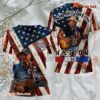 Kenny Chesney No Shoes Nation Red White & Blue 3D T-shirt-a Kenny Chesney No Shoes Nation Red White & Blue 3D T-shirt-a C6YKhvk