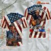 Kenny Chesney No Shoes Nation Red White & Blue 3D T-shirt Kenny Chesney No Shoes Nation Red White & Blue 3D T-shirt H73DpQR