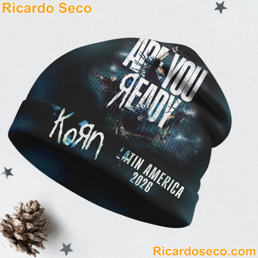 Korn Latin America 2026 Premium Beanie Hat-a 5uCbwEe