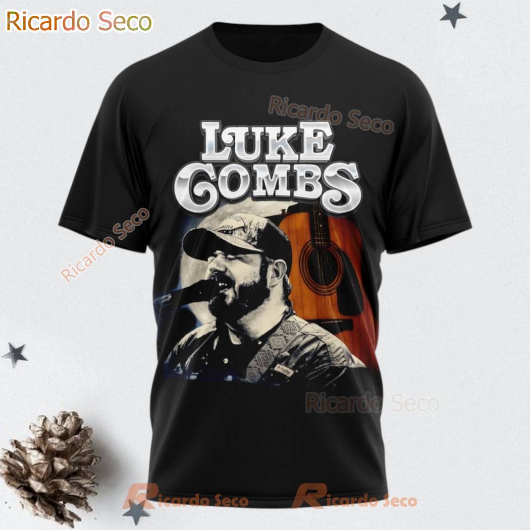 Luke Combs My Kinda Saturday Night Tour 3D T-shirt-a Yd5uy68