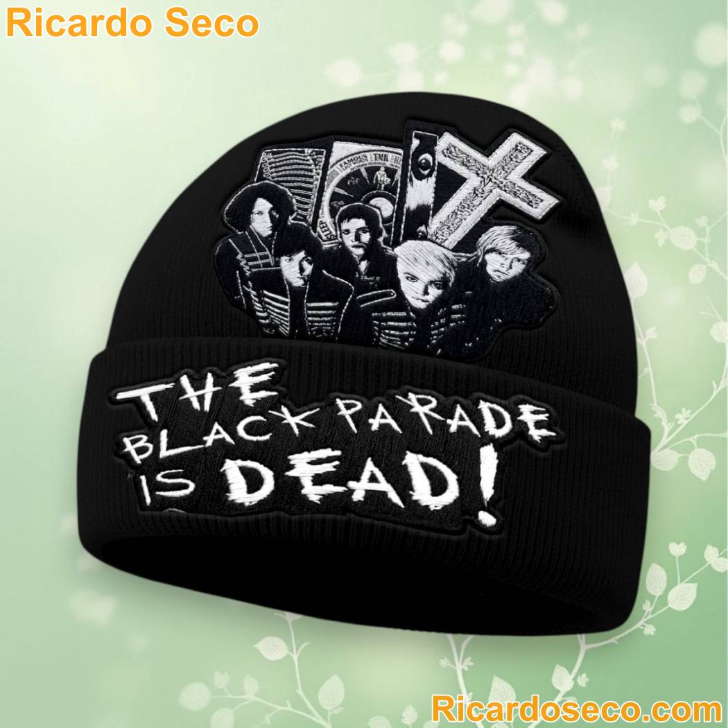 My Chemical Romance The Black Parade 2026 Tour Beanie Hat-a My Chemical Romance The Black Parade 2026 Tour Beanie Hat-a 69RpPIV