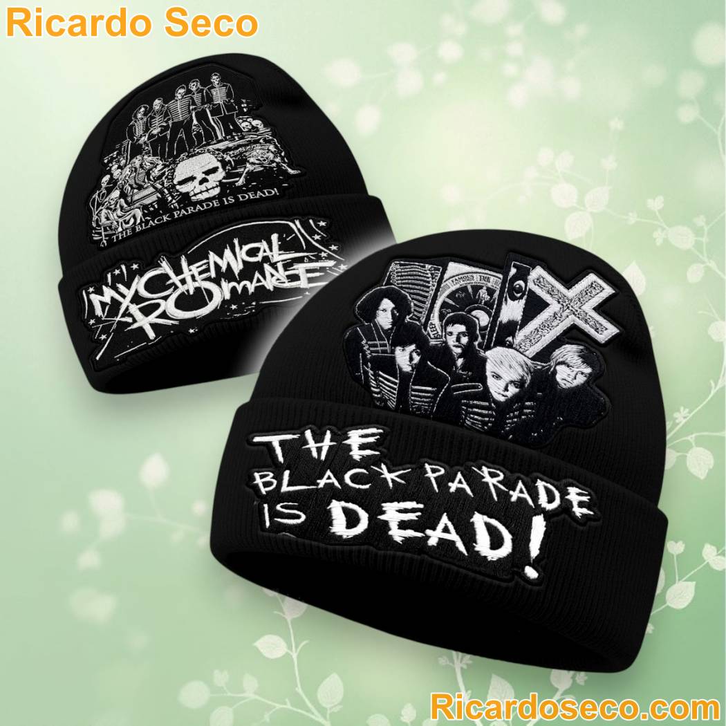 My Chemical Romance The Black Parade 2026 Tour Beanie Hat My Chemical Romance The Black Parade 2026 Tour Beanie Hat 9YaMpIf