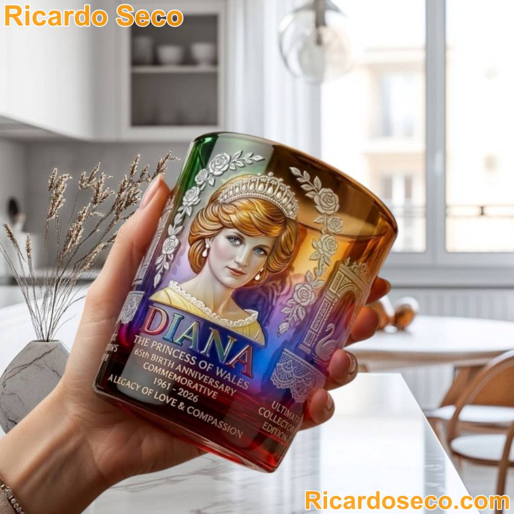 Princess Diana 65th Anniversary A Legacy Of Love & Passion Whiskey Glass-a Princess Diana 65th Anniversary A Legacy Of Love & Passion Whiskey Glass-a sO1Nqa4