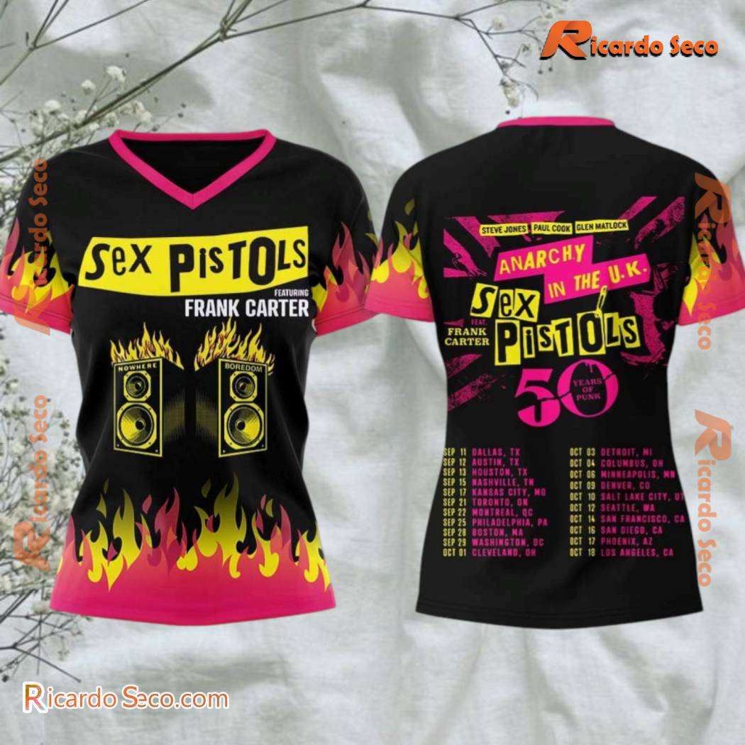 Sex Pistols Featuring Frank Carter Premium 3D T-shirt-a Sex Pistols Featuring Frank Carter Premium 3D T-shirt-a hQmcO1U