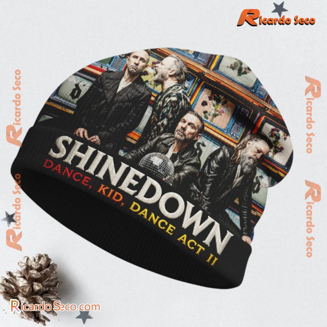 Shinedown Rock Music Band Premium Beanie Hat-a MkXYuKD