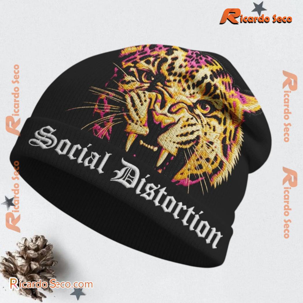 Social Distortion Punk Rock Music Band Premium Beanie Hat-a XwsDoTe