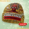Spider Man With Great Power Comes Great Responsibility Beanie Hat-a Spider Man With Great Power Comes Great Responsibility Beanie Hat-a IHUz8Pl