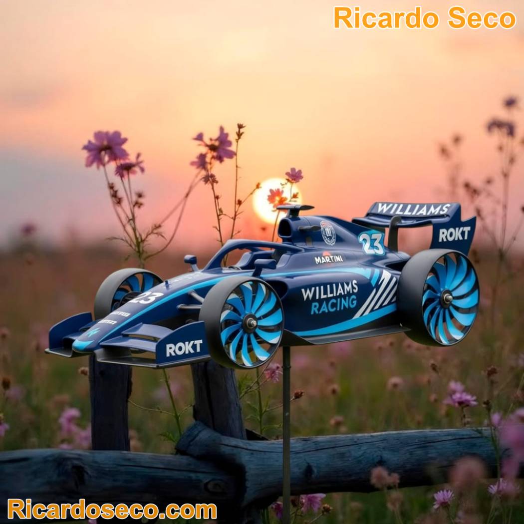 Formula 1 Custom Garden Wind Spinner-x s4NJKvh