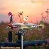 Shark Mouth Flying Tigers Curtiss P-40 Warhawk Garden Wind Spinner 2ZExpCj