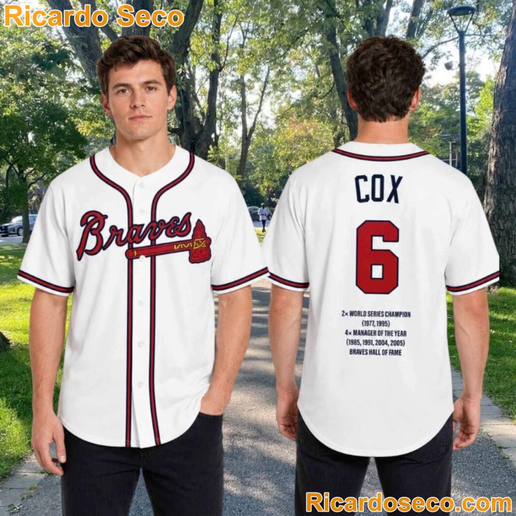 Atlanta Braves In The Memories Of Bobby Cox No 6 1941-2026 Jersey -a Atlanta Braves In The Memories Of Bobby Cox No 6 1941-2026 Jersey -a AOxsCi4