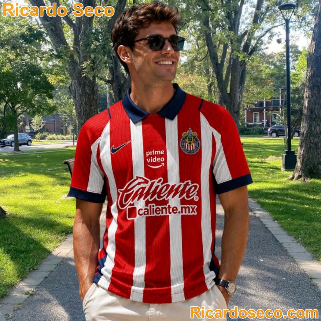 Chivas Guadalajara FC Home Kit Football Jersey Shirt -a Iz0Pgaf
