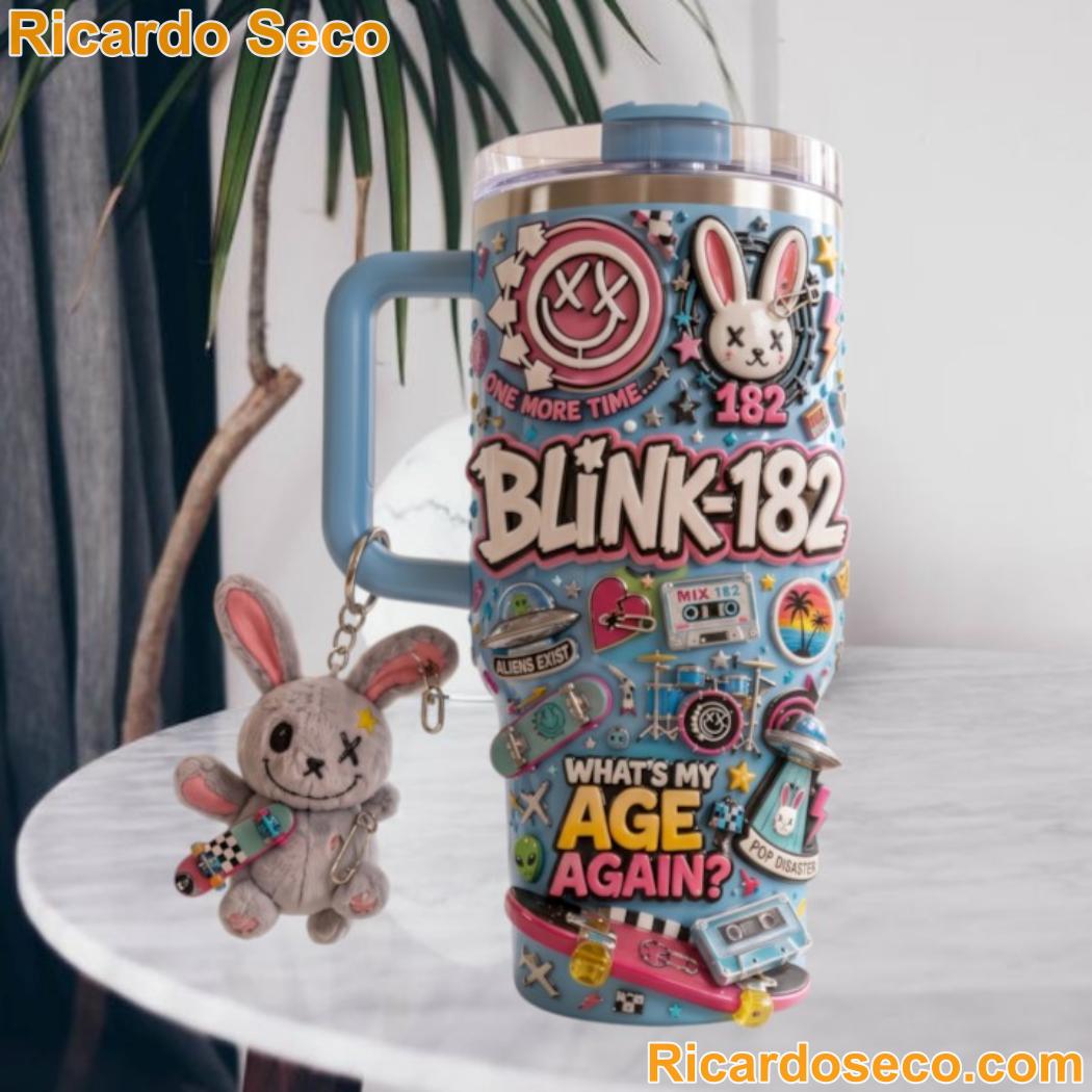 Blink-182 What's My Age Again Tumbler With Handle xNsYk5S