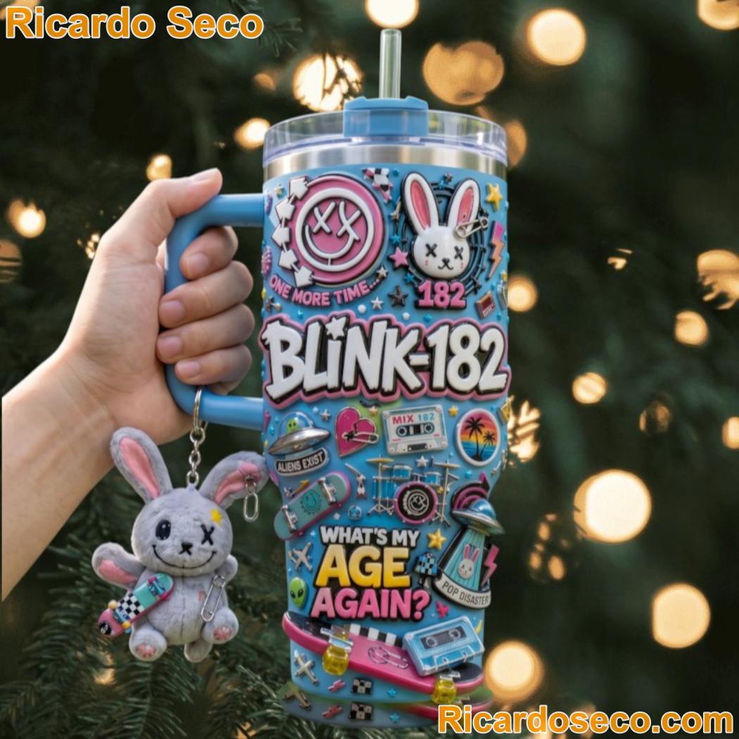Blink-182 What's My Age Again Tumbler With Handle-a jJ1eNWg