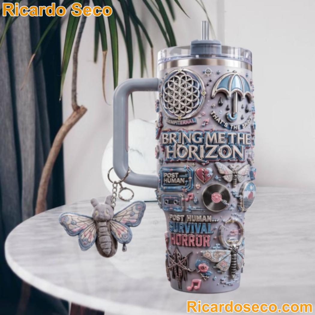 Bring Me The Horizon Post Human Tumbler With Handle Bring Me The Horizon Post Human Tumbler With Handle jMlQKZt