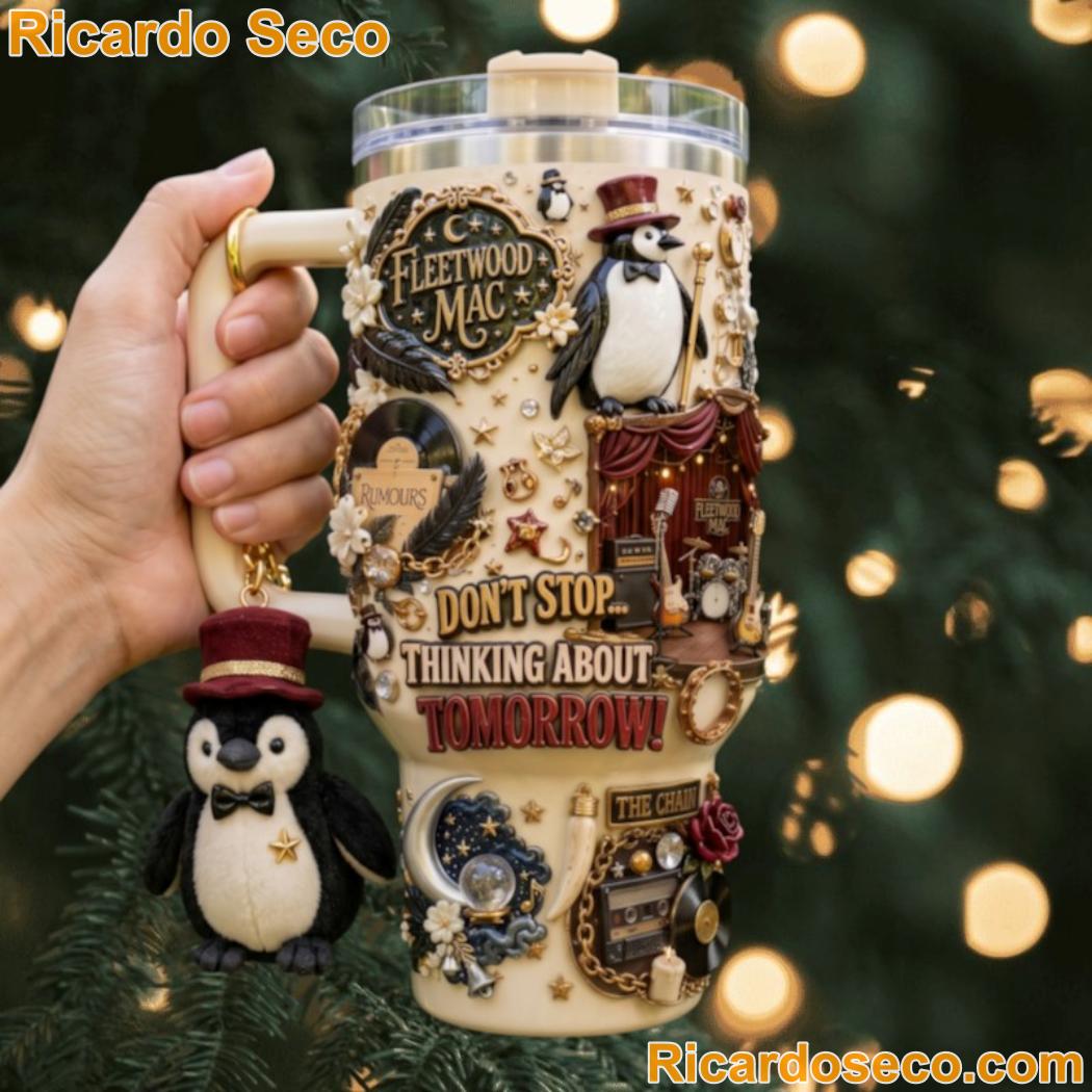 Fleetwood Mac Dont Stop Thinking About Tomorrow Tumbler With Handle-a Fleetwood Mac Dont Stop Thinking About Tomorrow Tumbler With Handle-a Svs5aAK