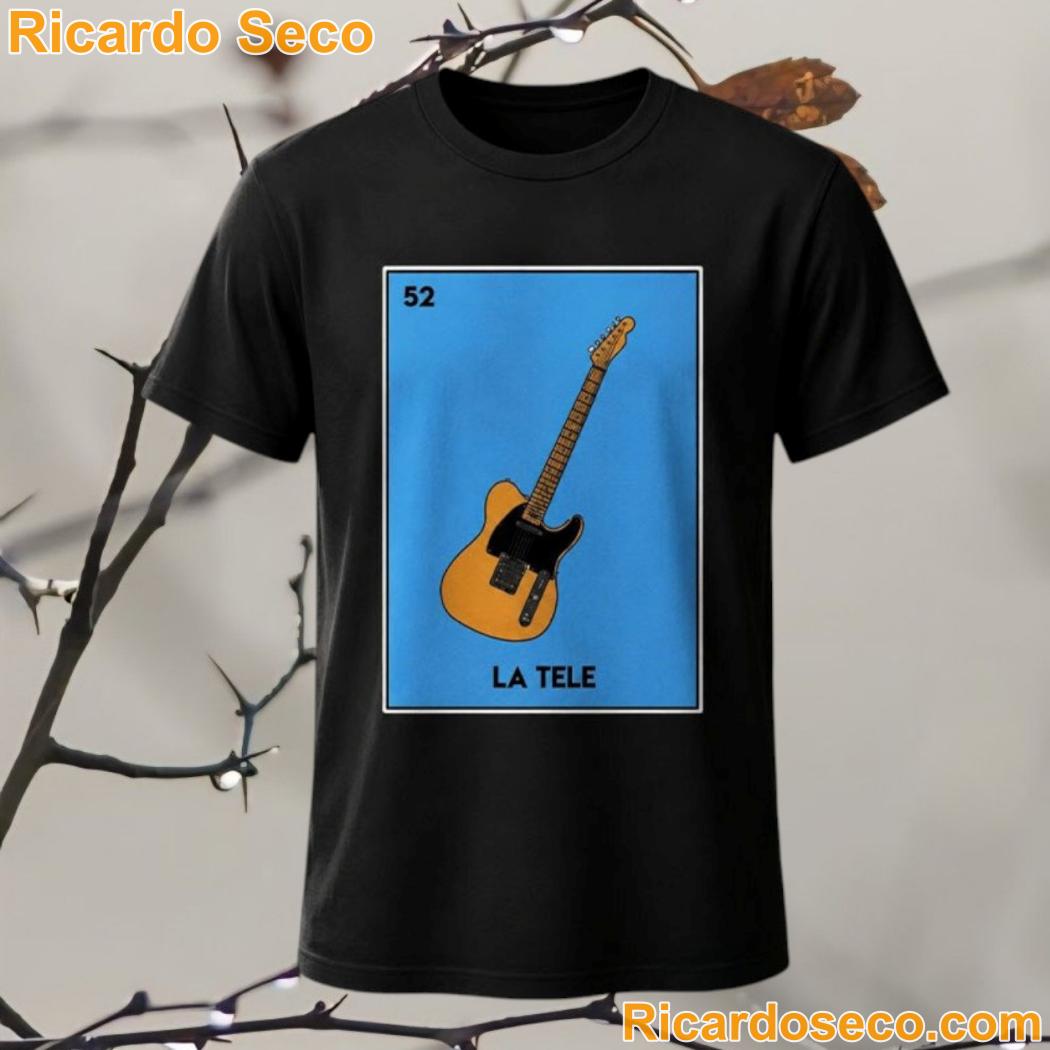 Jeff Garlin La Tele Imperial Vintage Lotería Card T-Shirt Jeff Garlin La Tele Imperial Vintage Lotería Card T-Shirt D6aoREk