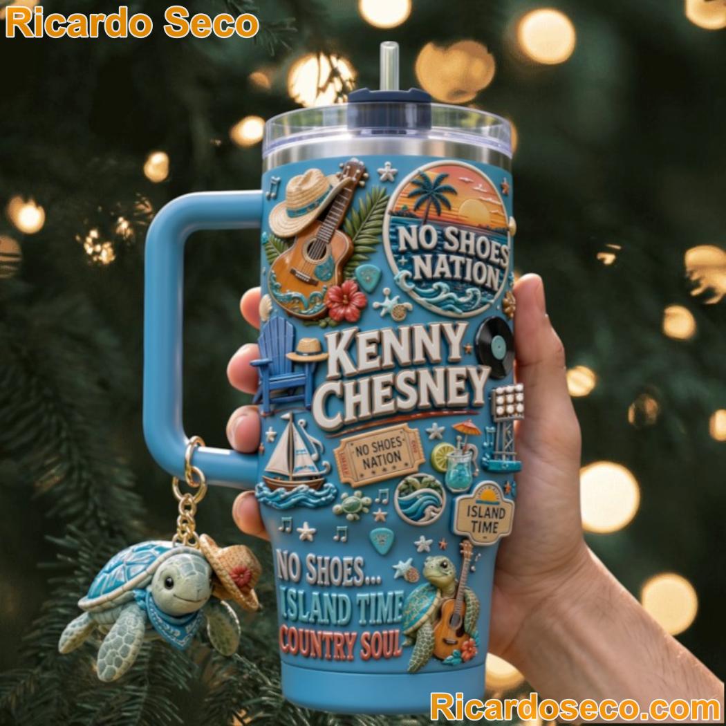 Kenny Chesney No Shoes Nation Tumbler With Handle-a Kenny Chesney No Shoes Nation Tumbler With Handle-a GOnzEMR