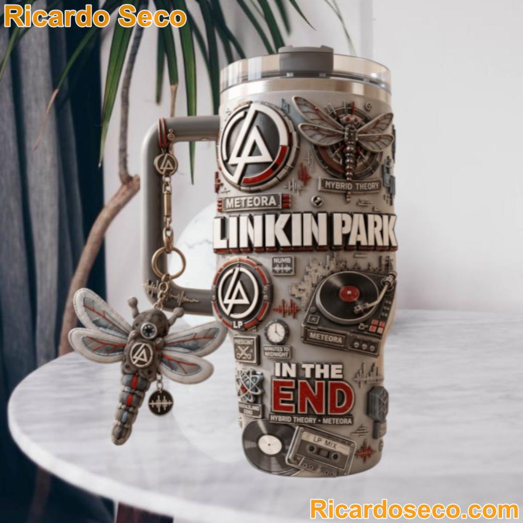 Linkin Park Hybrid Theory & Meteora Album Tumbler With Handle Linkin Park Hybrid Theory & Meteora Album Tumbler With Handle cMAJ5z0