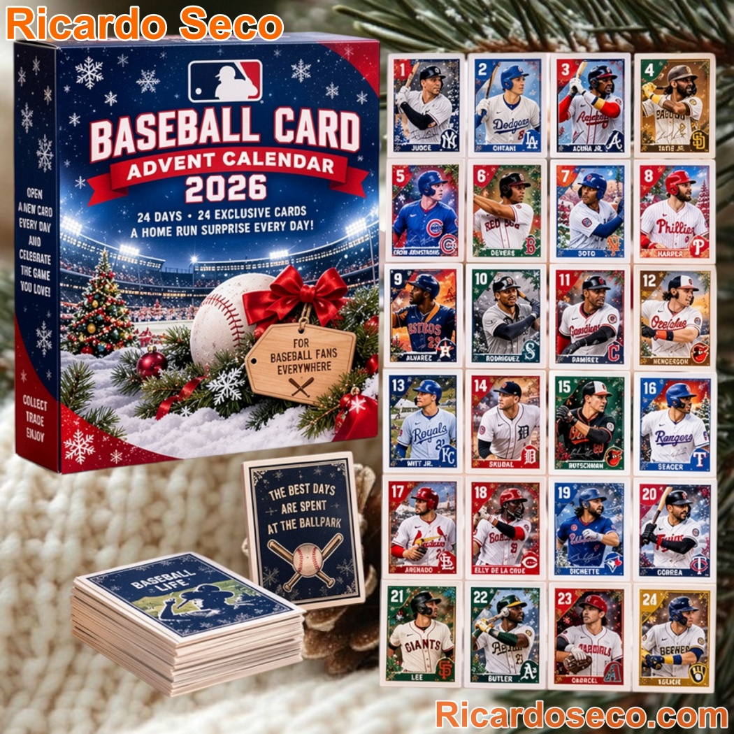 Baseball Card Christmas 2026 Advent Calendar-a Baseball Card Christmas 2026 Advent Calendar-a lEFsT37