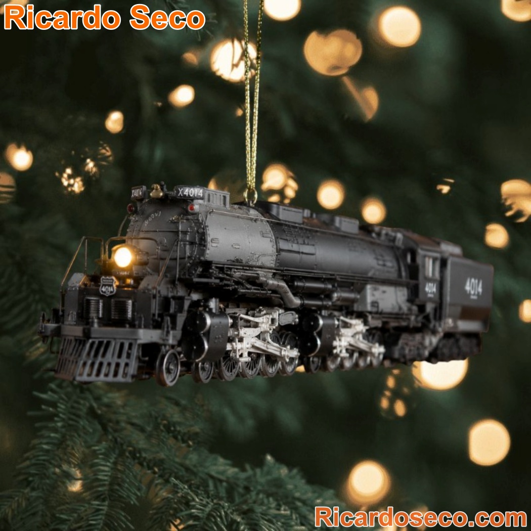 Big Boy 4014 Steam Legend 85th Anniversary Christmas Ornament-a BlLi8OZ
