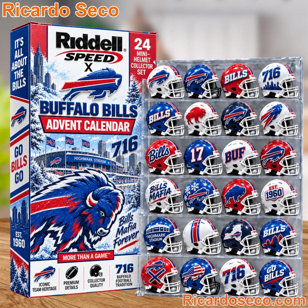 Buffalo Bills Est 1960 Mini Helmet Advent Calendar Buffalo Bills Est 1960 Mini Helmet Advent Calendar 425gLmB