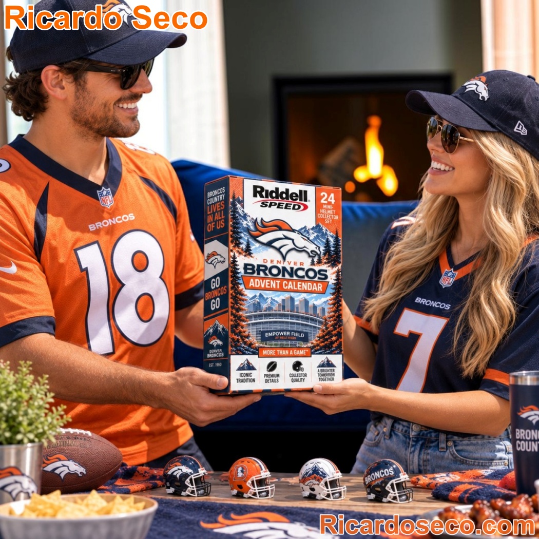 Denver Broncos Mini Helmet Advent Calendar-a Denver Broncos Mini Helmet Advent Calendar-a eMRfWcH