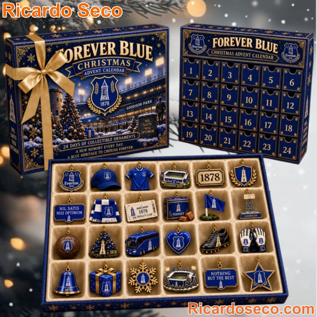 Everton FC Forever Blue Christmas Advent Calendar Everton FC Forever Blue Christmas Advent Calendar U2W75ku