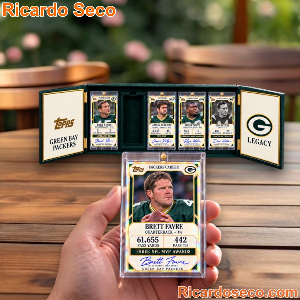 Green Bay Packers NFL Football 5-Card Collection Card Collector's Box Set-b Green Bay Packers NFL Football 5-Card Collection Card Collector's Box Set-b 412Gx6L