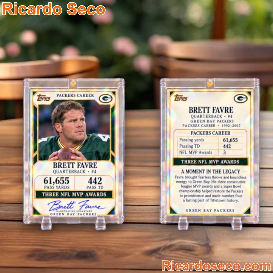 Green Bay Packers NFL Football 5-Card Collection Card Collector's Box Set Green Bay Packers NFL Football 5-Card Collection Card Collector's Box Set oynpqI1