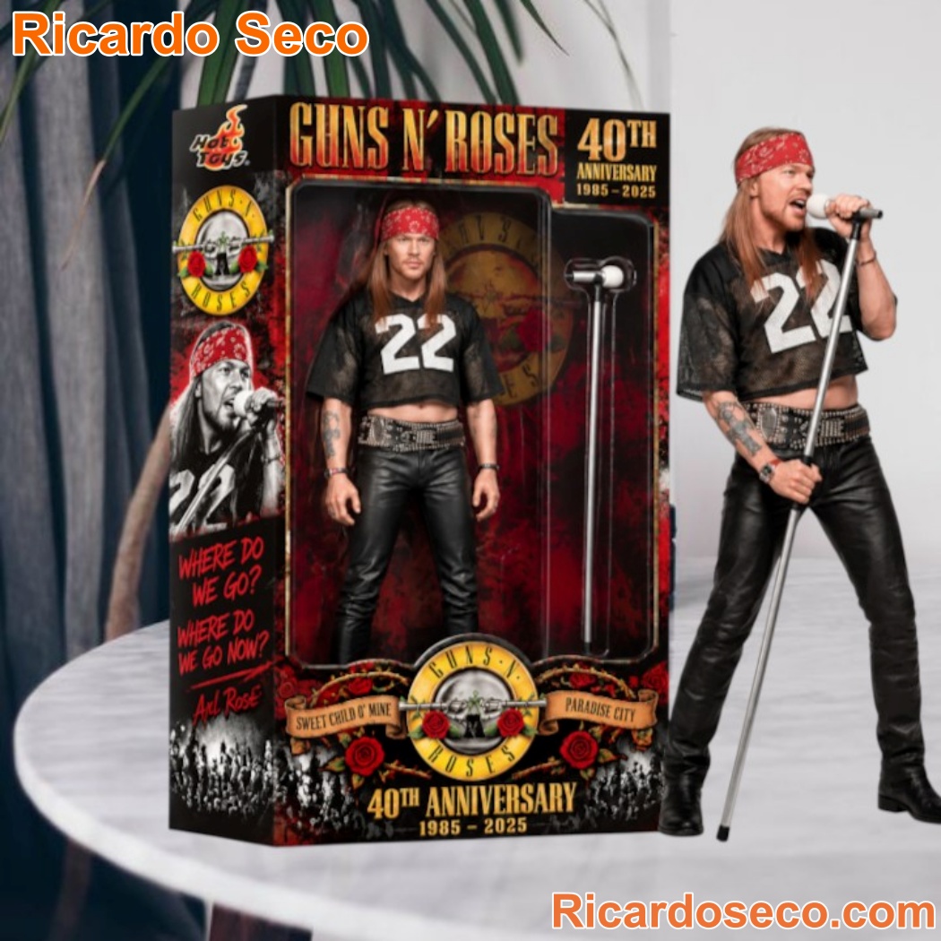 Guns N' Roses 1985-2026 40th Anniversary Collectible Figure-a JGwBnDV