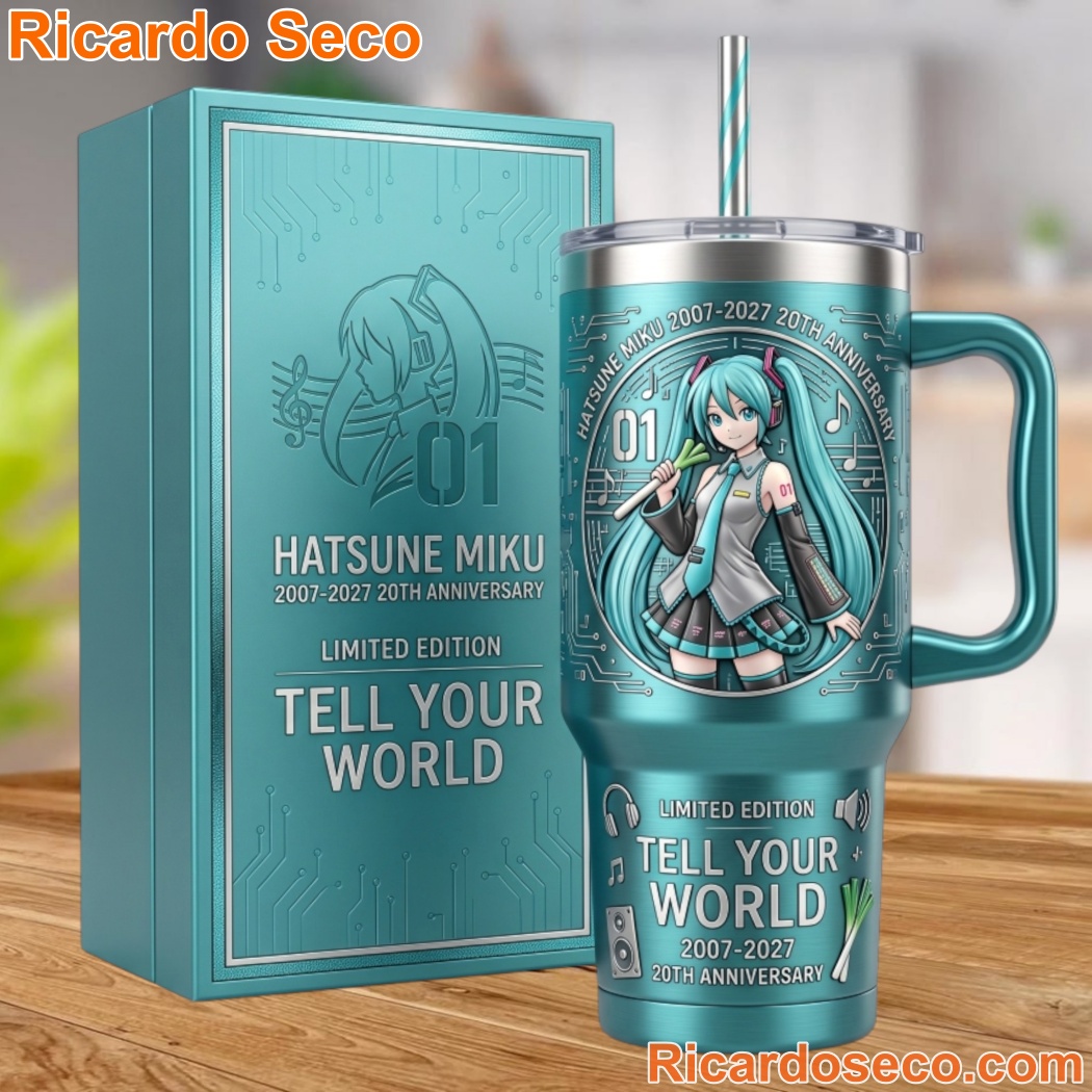 Hatsune Miku 2007-2027 20th Anniversary Limited Edition Tumbler 2d5hyXm