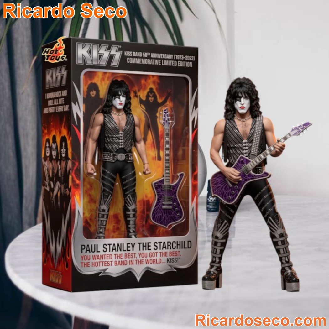 KISS 1973-2023 50th Anniversary Limited Edition Figure-a O4dGpB5