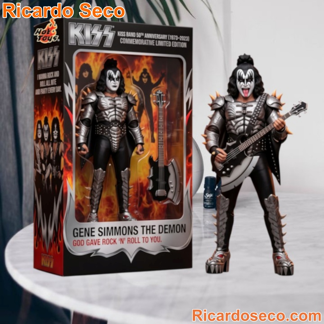 KISS 1973-2023 50th Anniversary Limited Edition Figure - Ricardo