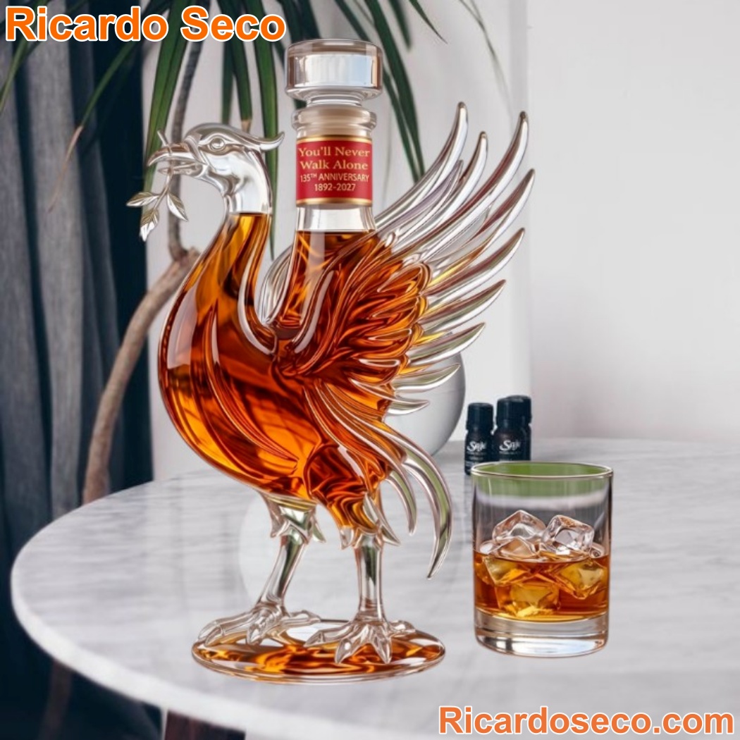 Liverpool FC 1892-2027 135th Anniversary Liver Bird Shaped Whiskey Decanter Liverpool FC 1892-2027 135th Anniversary Liver Bird Shaped Whiskey Decanter 4mw2psd