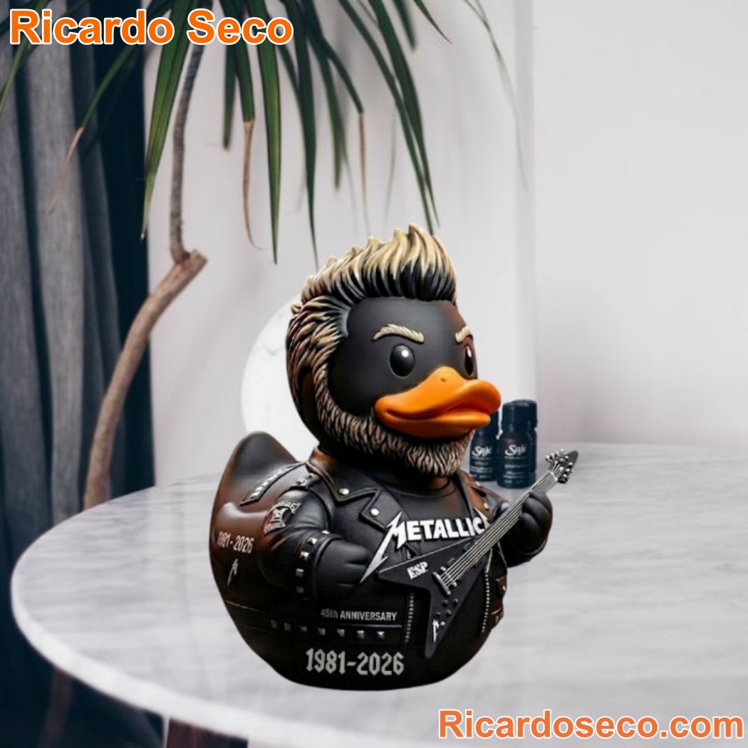 Metallica 1981-2026 45th Anniversary Collectible Duck TJMD2Ly