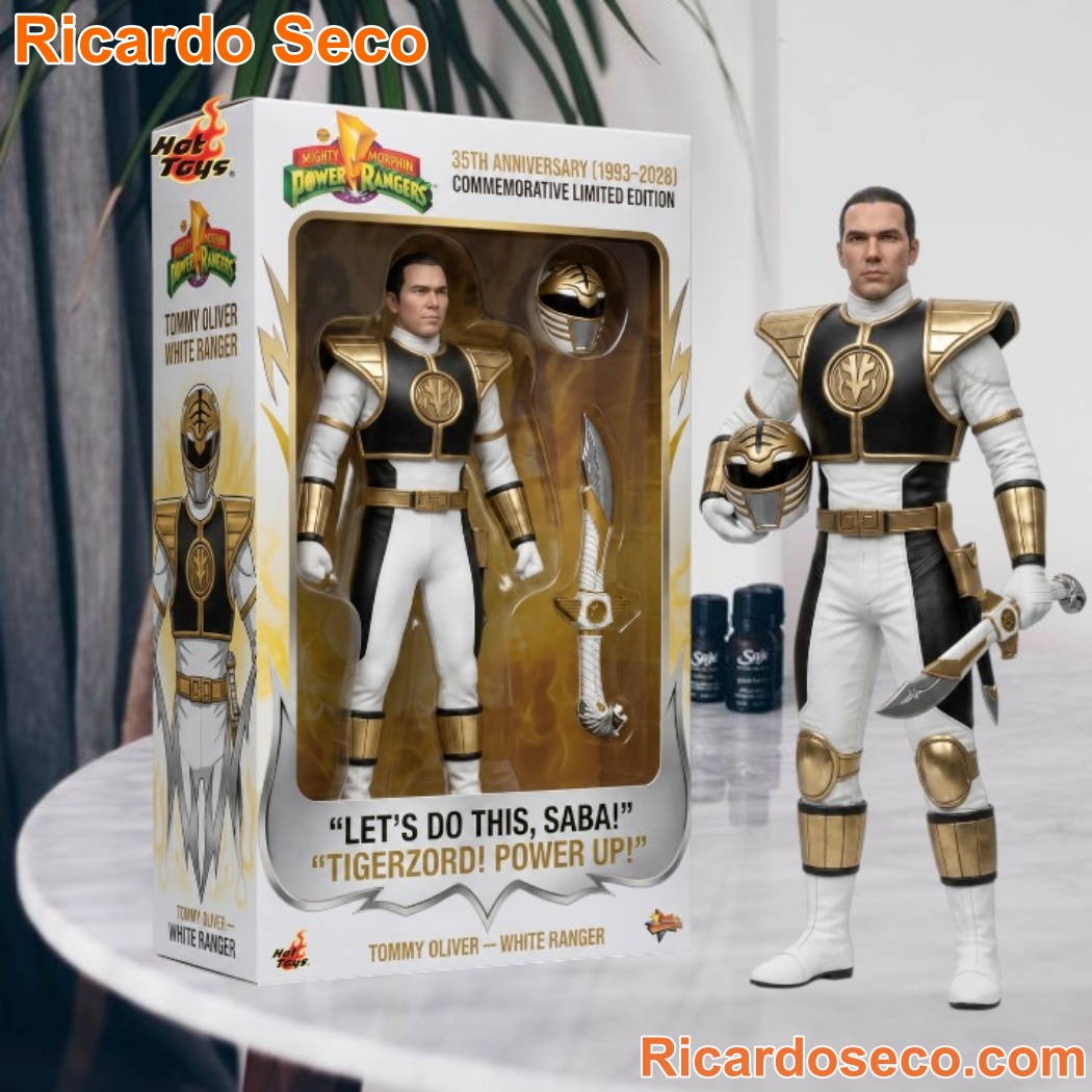 Mighty Morphin Power Rangers 1993-2028 35th Anniversary Collectible Figure-a SdkMNU8