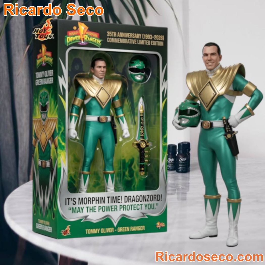 Mighty Morphin Power Rangers 1993-2028 35th Anniversary Collectible Figure G3aSfj6