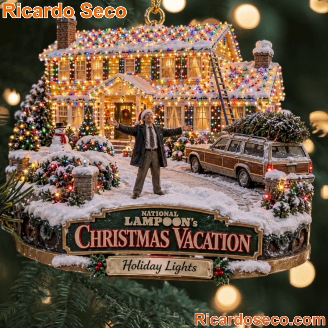 National Lampoon's Christmas Vacation Clark Griswold Holiday Ornament-b XGij5By