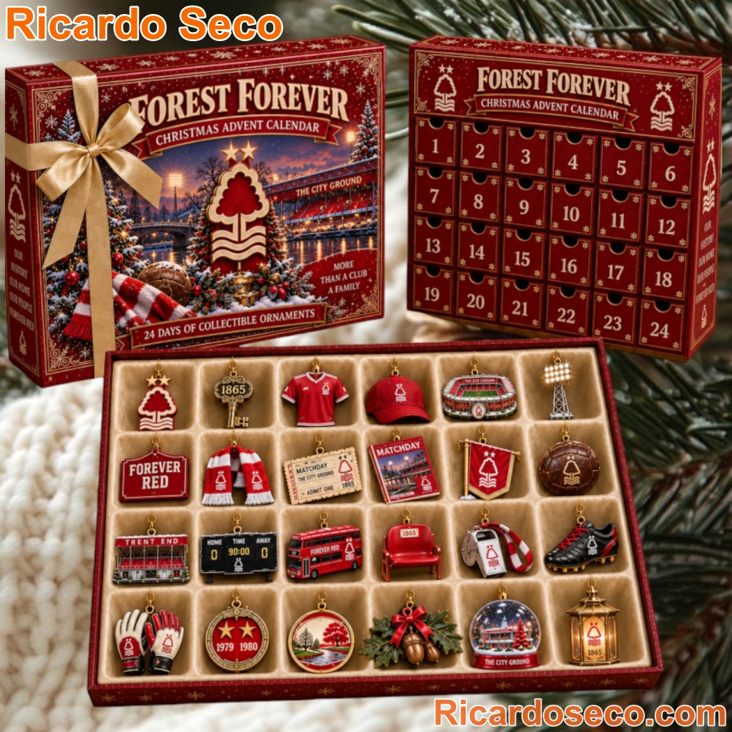 Nottingham Forest FC Christmas Advent Calendar Nottingham Forest FC Christmas Advent Calendar A59bZgG