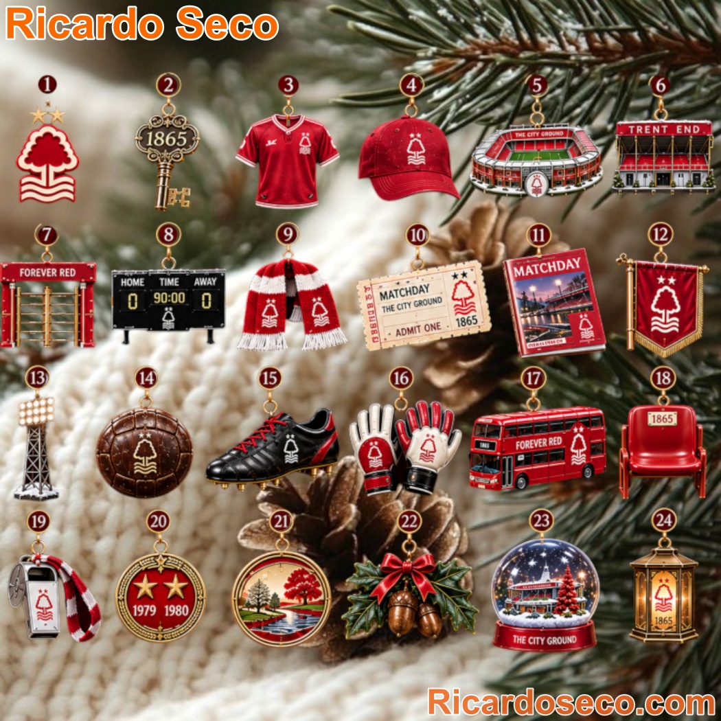 Nottingham Forest FC Christmas Advent Calendar-a Nottingham Forest FC Christmas Advent Calendar-a UGe9aAd