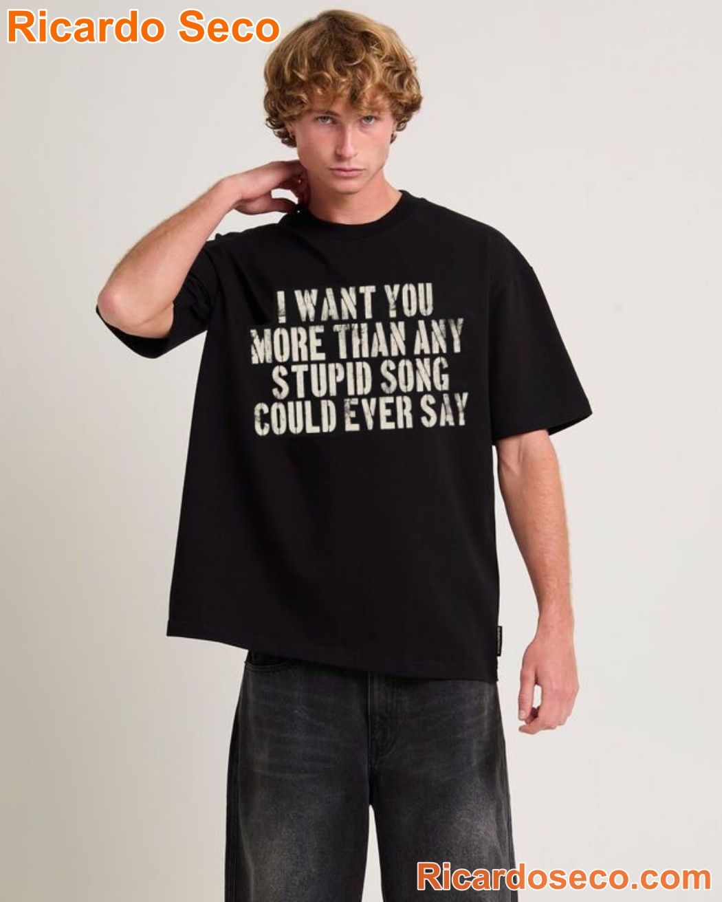 Olivia Rodrigo I Want You More Than Any Stupid Song Could Ever Say Graphic T-shirt y3LxUDQ