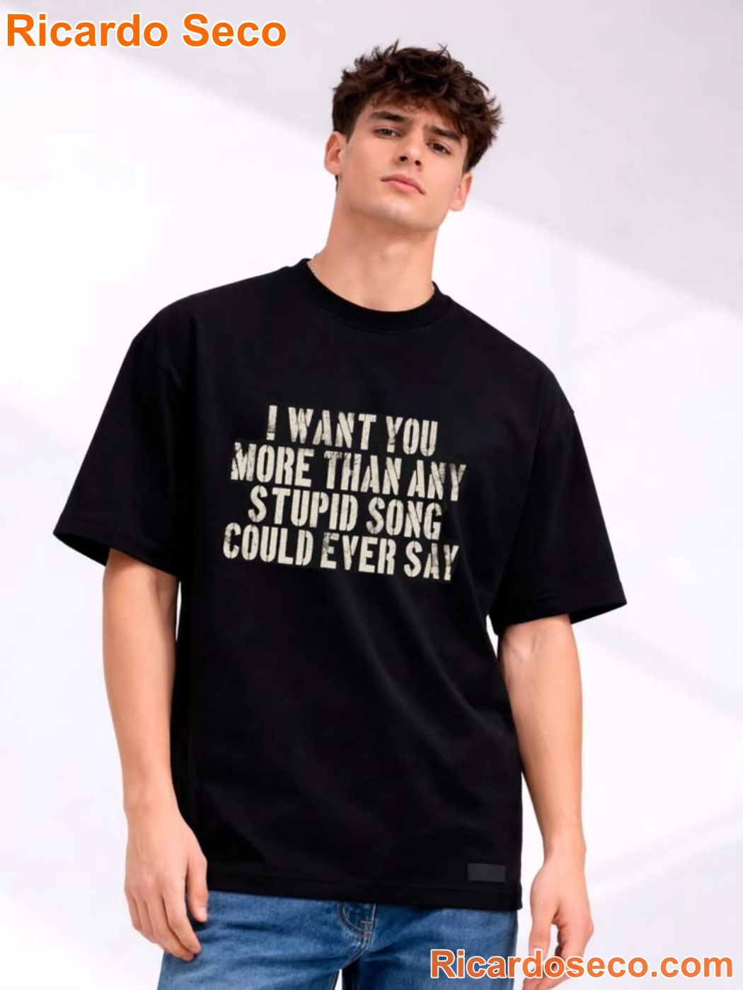Olivia Rodrigo I Want You More Than Any Stupid Song Could Ever Say Graphic T-shirt-b lKcHgow