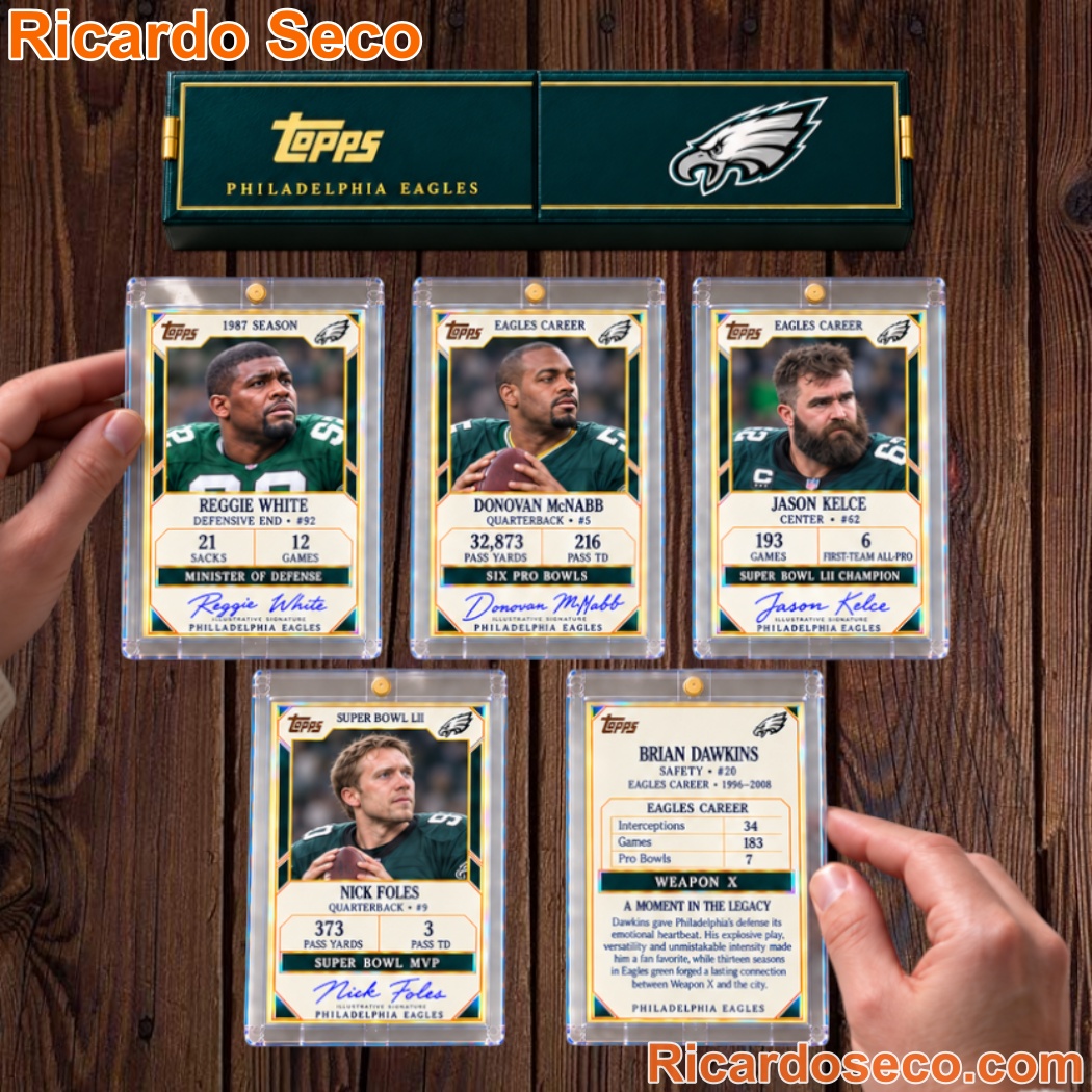 Philadelphia Eagles 1987 Season 5-Card Collection Card Collectors Box Set-a Philadelphia Eagles 1987 Season 5-Card Collection Card Collectors Box Set-a xBphoPl